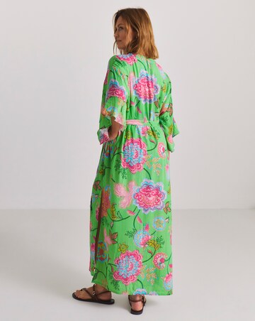 Figleaves Floral Open Maxi Kaftan