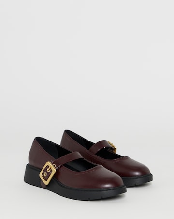 Dominga Buckle Mary Jane Shoes - Wide Fit (E)