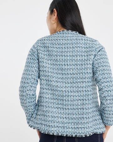 Blue Boucle Jacket