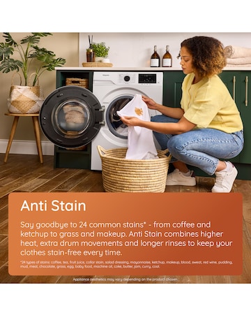 Hotpoint Anti Stain 9+6kg- White
