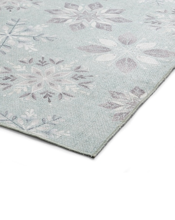 Christmas Snowflakes Washable Runner