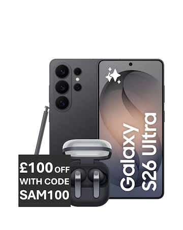 Samsung Galaxy S26 Ultra 512GB (Black) & Galaxy Buds4 Pro bundle
