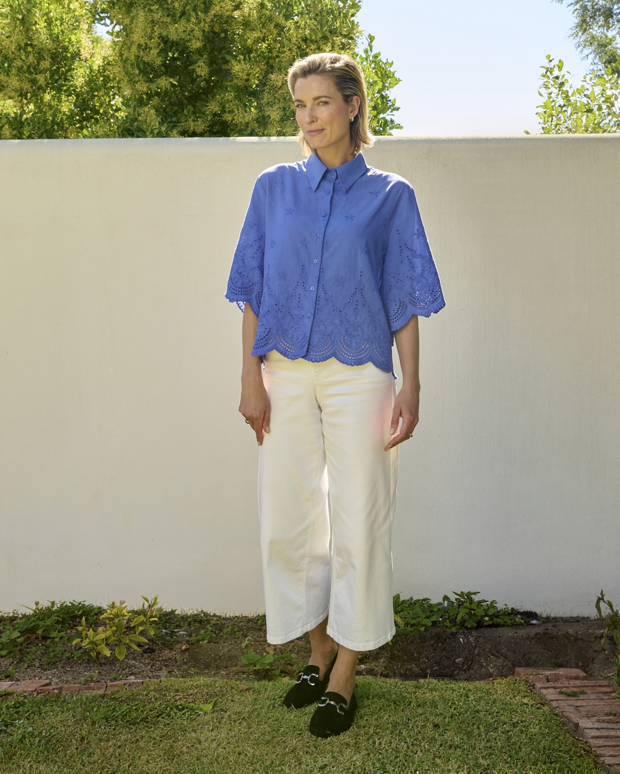 Woman wearing JD Williams clothing