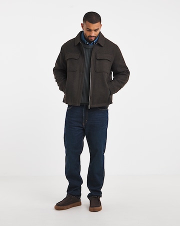 Jack & Jones Jaxon Crew Knit Jumper - Grey