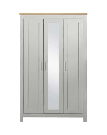 Highgate 3 Door Wardrobe With Mirror