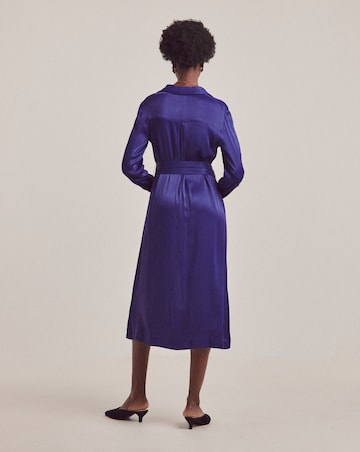 Anthology Satin Shirt Dress