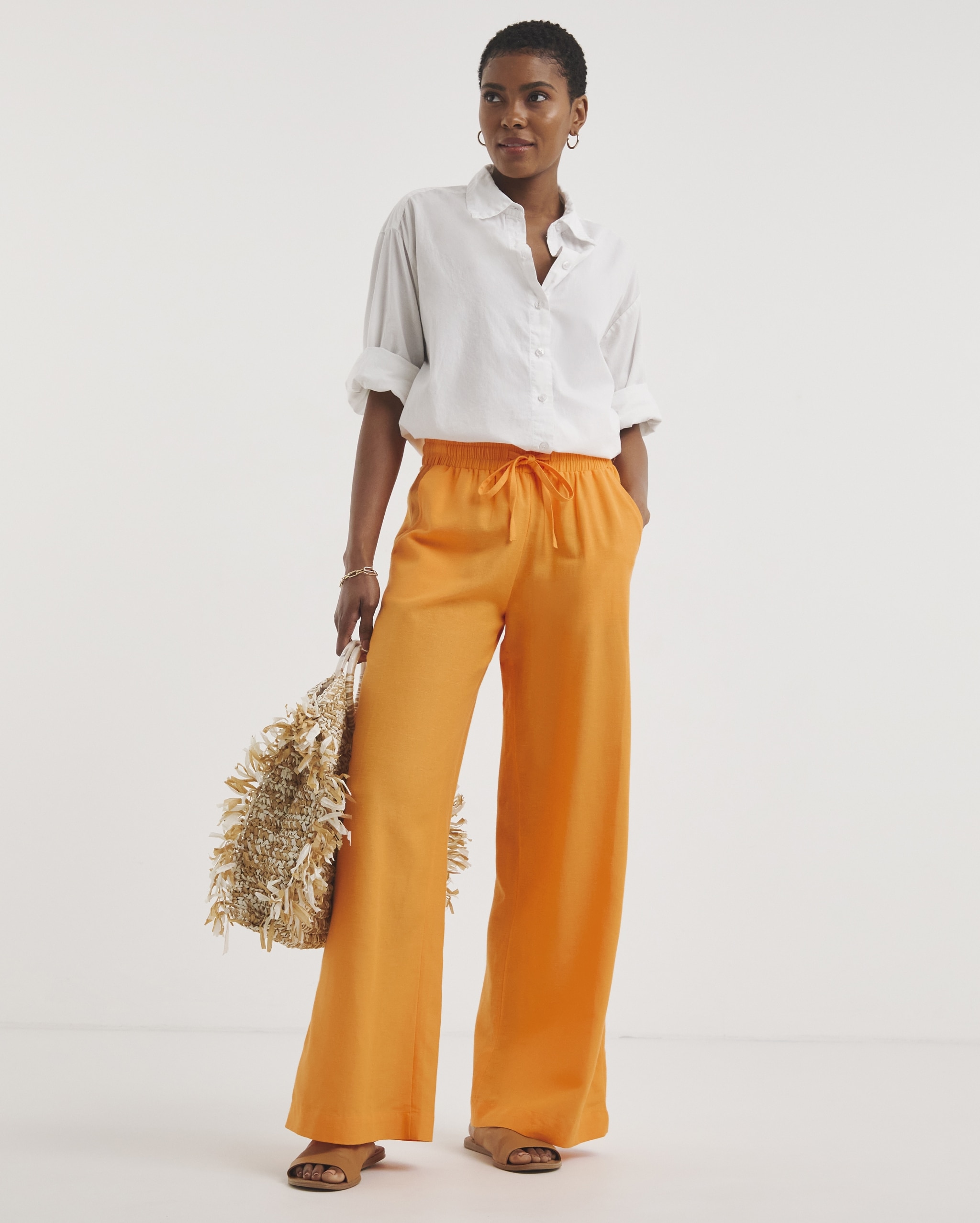 Woman wearing JD Williams clothing
