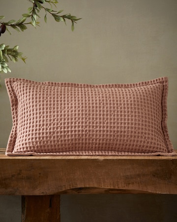 Pineapple Elephant Jaipur Waffle Cotton Cushion