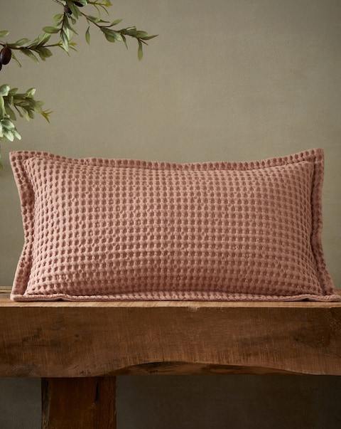Pineapple Elephant Jaipur Waffle Cotton Cushion