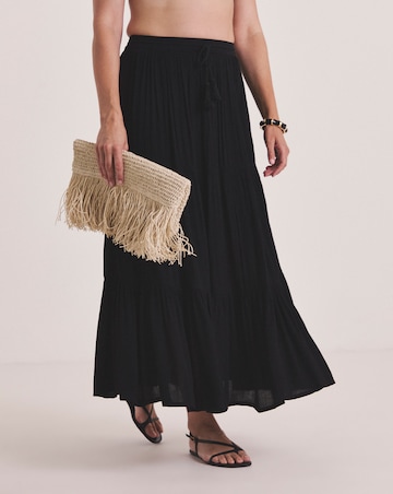 Beach To Beach Tiered Beach Skirt