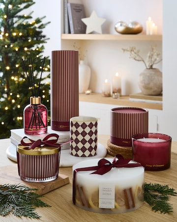 Classic Elegance Orange & Cinnamon Large Inclusion Candle