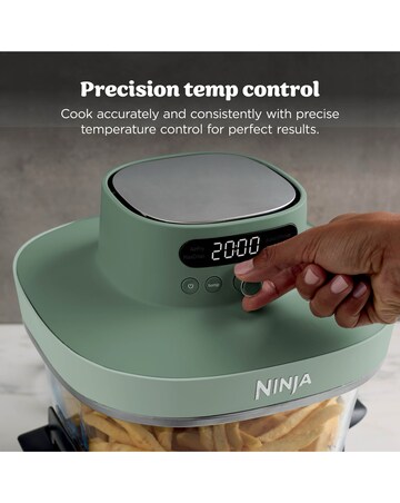 Ninja CRISPi PRO 5 in 1 Glass Air Fryer Moss Green