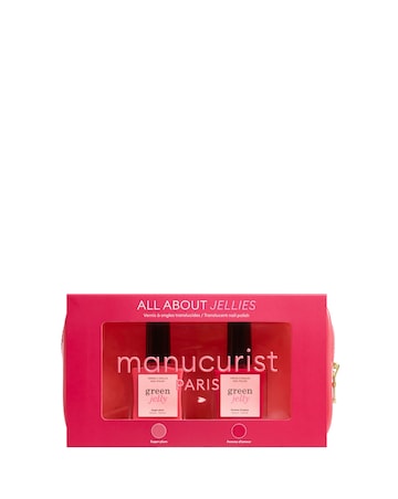 Manucurist Mini Glossy Nail kit Worth 28 GBP With Free Cosmetic Bag and Charm