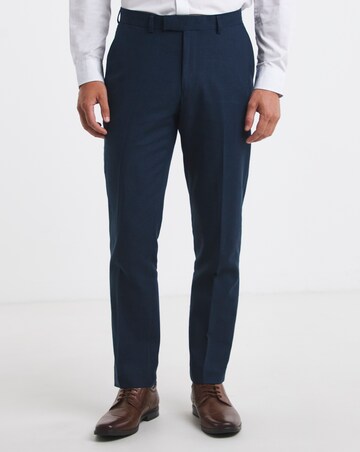 Regular Fit Linen Blend Trouser