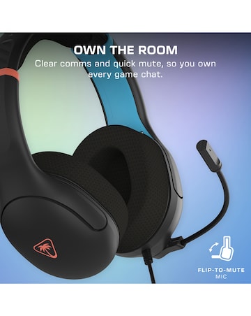 Turtle Beach Airlite Fit Wired Headset Nintendo Switch 2 - Charcoal Black