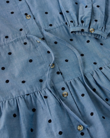 WHITE STUFF ELSIE EMBROIDERED DRESS