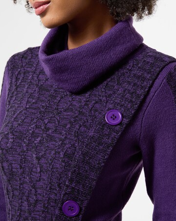 Joe Browns Curiously Cosy Cowl Neck Longline Jumper