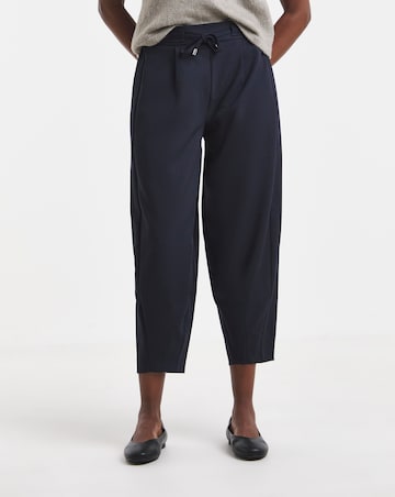 Tie Front Barrel Trouser