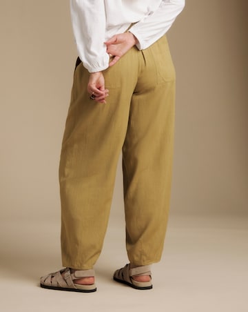 Julipa Petite Linen Balloon Trousers