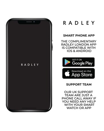 Radley Series 59 AMOLED Leather Strap Smart Watch - Winter Blossom
