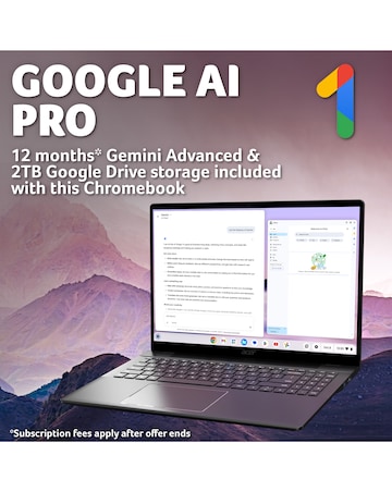 Acer Chromebook Plus 516 - 16in Intel Core i3 8GB 128GB WUXGA - Iron
