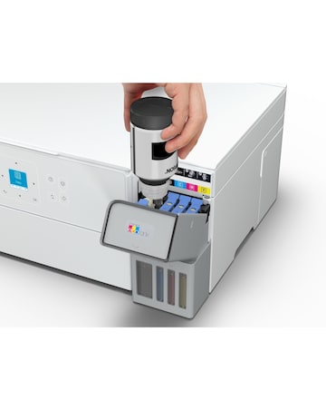 Epson EcoTank ET-2956 A4 Multifunction Wi-Fi Ink Printer - White