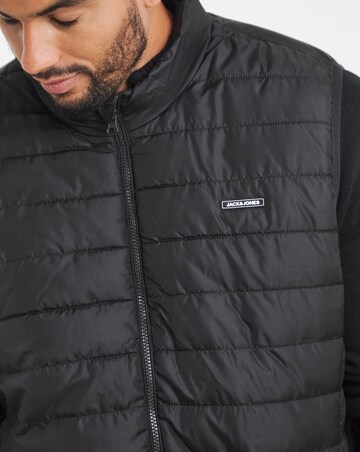 Jack & Jones Light Bodywarmer Gilet - Black