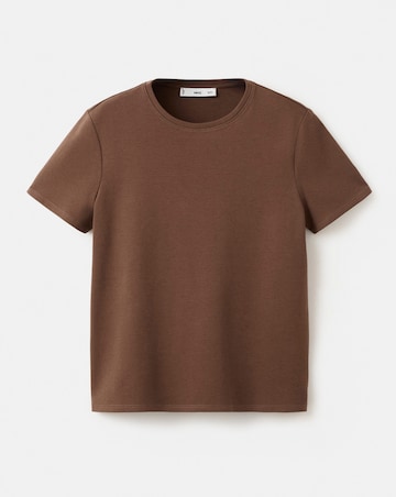 Mango Short-Sleeved Cotton T-Shirt