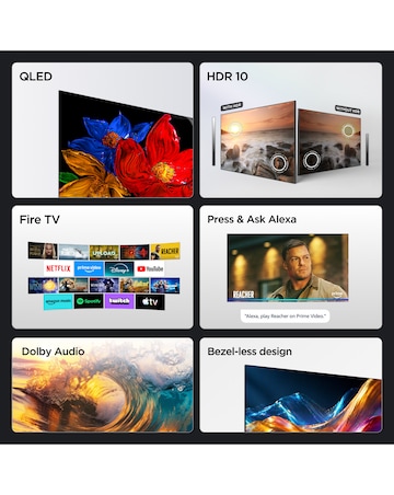 TCL 32V5D-UK 32in FHD QLED Smart Fire TV