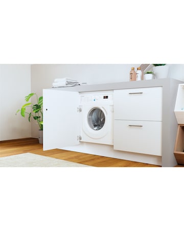 Indesit BIWMIL71252UKN Integrated 7kg Washing Machine + Installation