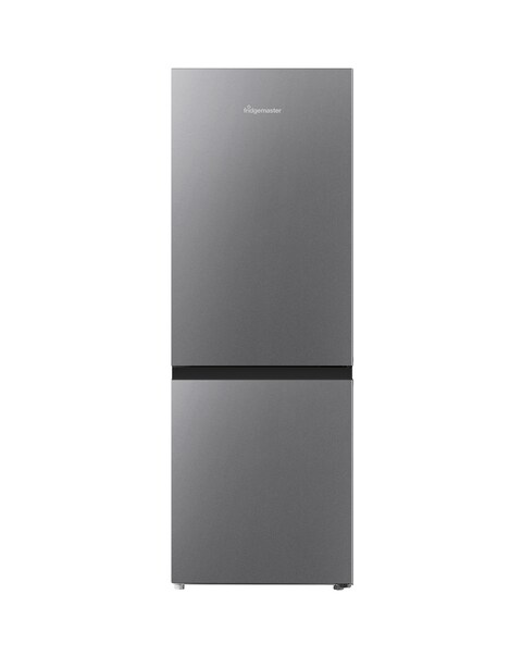 Fridgemaster MC50165ES 60/40 Fridge Freezer - Silver E Rated