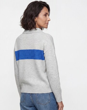 Colourblock Knitted Rugby Jumper