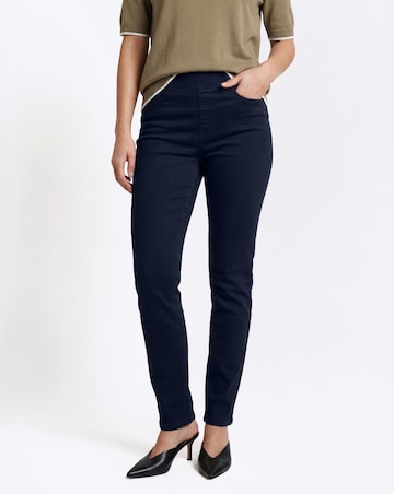 2 Pack Indigo/Black Slim Leg Jeggings