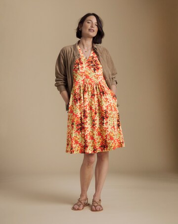 Julipa Printed Cotton Jersey Shift Dress