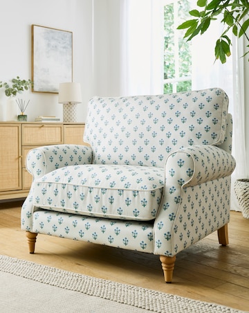 Naomi Floral Armchair