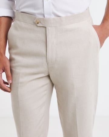 Linen Blend Trouser