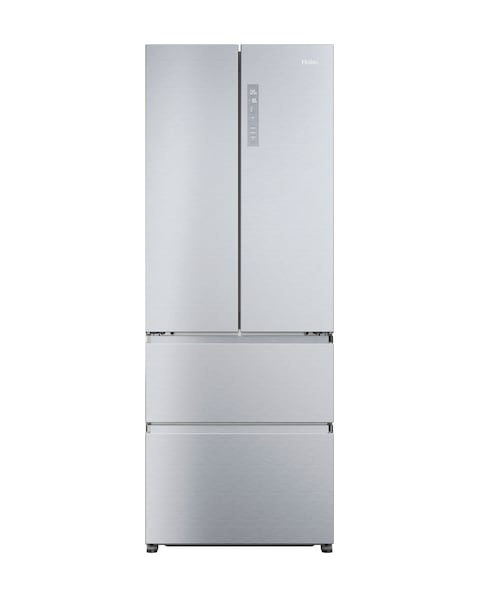 Haier HFR5719ENMG 70 FD Plain Door Refrigerator Silver + Install