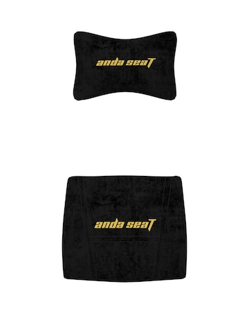 Anda seaT Phantom 3 Premium Large Gaming Chair - Black (Golden logo)