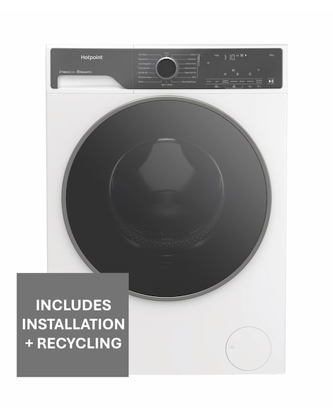 Hotpoint HP 105A CARE UK Fabric Care Washing Machine - White + Installation
