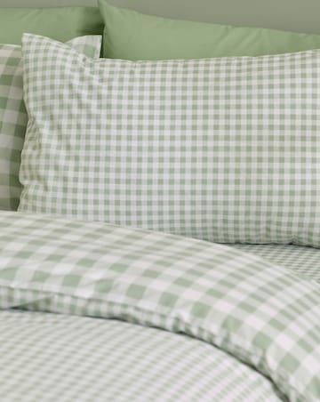 Catherine Lansfield Bamford Gingham Check Duvet Cover Set