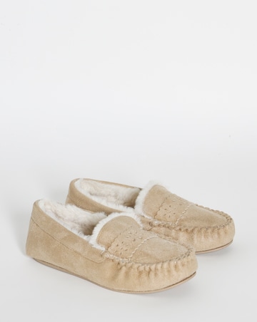 Shelby Cut Out Loafer Slippers - Extra Wide Fit (EEE)