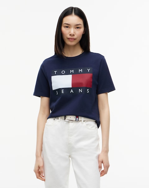 Tommy Jeans Boxy Flag Tee