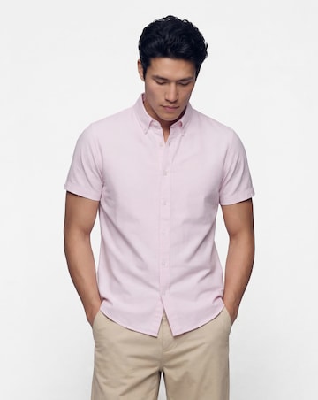 Short Sleeve Oxford Shirt Regular Fit
