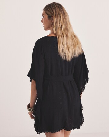 Beach To Beach Broderie Beach Kaftan