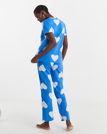 Simply Be Value Heart Print Pyjama Set