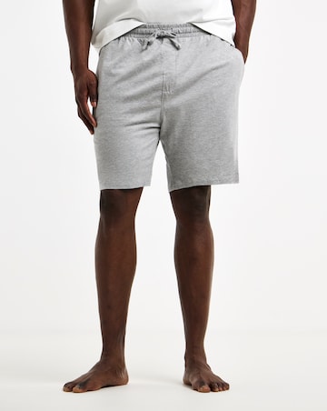 2 Pack Lounge Shorts- Grey/Navy