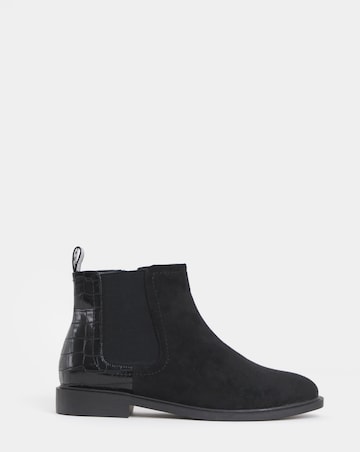 Helina Classic Ankle Chelsea Boots - Wide Fit (E)