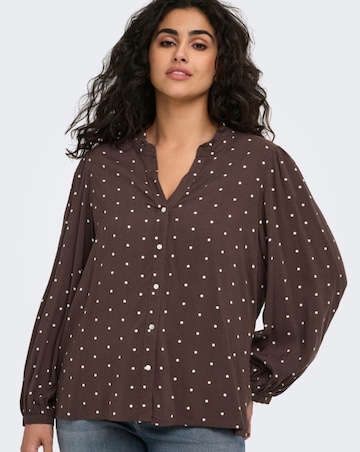 ONLY SPOTTED PRINT SHIRT