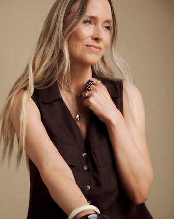 Julipa Linen Sleeveless Shirt