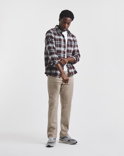 Union Straight Stretch Gabardine Jean
